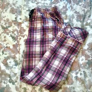 Victoria’s Secret Pink Plaid Pajama Pants